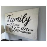 LARGE WALL  CANVAS