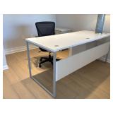 3PC DESK, CHAIR AND CABINET