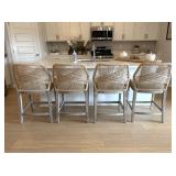 4PC COUNTER STOOLS