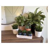 8PC FAUX PLANTS