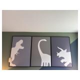 5PC FRAMED CANVASES