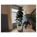 FAUX FLOOR PLANT