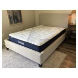 2PC FULL BED AND MATTRESS