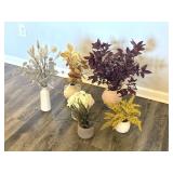 6PC FAUX GREENERY