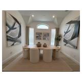 7PC DINING TABLE & CHAIRS