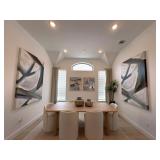 2PC LARGE CANVASES