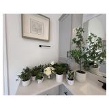 ASSORTED FAUX PLANTS