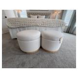 2PC FOOT STOOLS