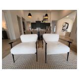 2PC ARM CHAIRS