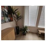 2PC FAUX PLANTS