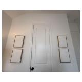 4PC FRAMED CANVASES
