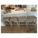 4PC COUNTER STOOLS