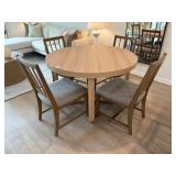 5PC DINING TABLE & CHAIRS