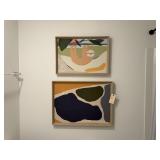 2PC FRAMED WALL ART