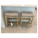 2PC COUNTER STOOLS