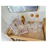 ASSORTED BAR ITEMS