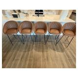 5PC COUNTER STOOLS