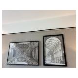 2PC ASSORTED WALL ART