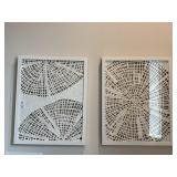 3PC FRAMED WALL ART