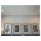 4PC FRAMED PRINTS
