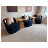 5PC CHAIRS & TABLES