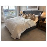 2PC KING BED & MATTRESS