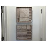 2PC WALL ART
