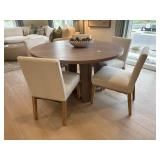 6PC TABLE & CHAIRS