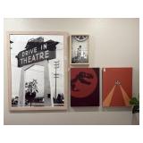 4PC WALL ART