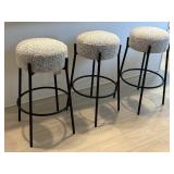 3PC COUNTER STOOLS