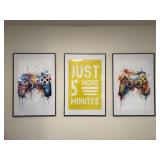 5PC FRAMED PRINTS