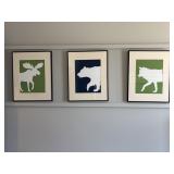 4PC FRAMED PRINTS