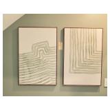 2PC FRAMED CANVASES