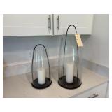 2PC CANDLEHOLDERS