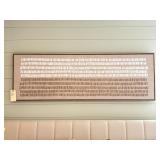 LARGE FRAMED CANVAS