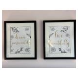 2PC WALL PRINTS