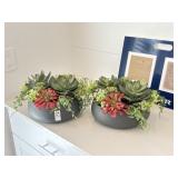 2PC FAUX PLANTS