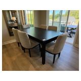 7PC DINING TABLE & CHAIRS