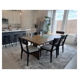 7PC DINING TABLE & CHAIRS