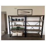 2PC BOOKSHELVES