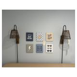 2PC WALL LAMPS