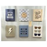 6PC CANVASES