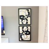 2PC FRAMED CANVASES