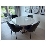 5PC DINING TABLE & CHAIRS