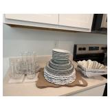 ASSORTED DINNERWARE