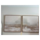2PC FRAMED CANVASES
