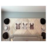 9PC ASSORTED WALL ART