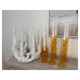 7PC ASSORTED CANDLEHOLDERS
