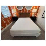 2PC FULL BED & MATTRESS