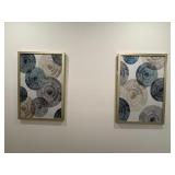 2PC FRAMED WALL ART